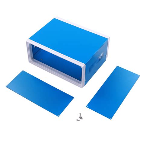 metal project box blue|Fielect: Blue Metal Project Box .